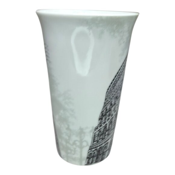 222 Fifth World Traveler Rome Italy Mug Porcelain Black & White 12 Oz - Picture 9 of 9